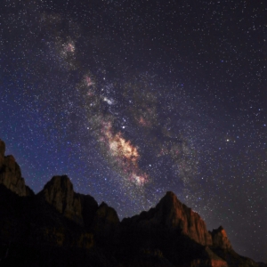 Zion National Park - Night Sky - Stars