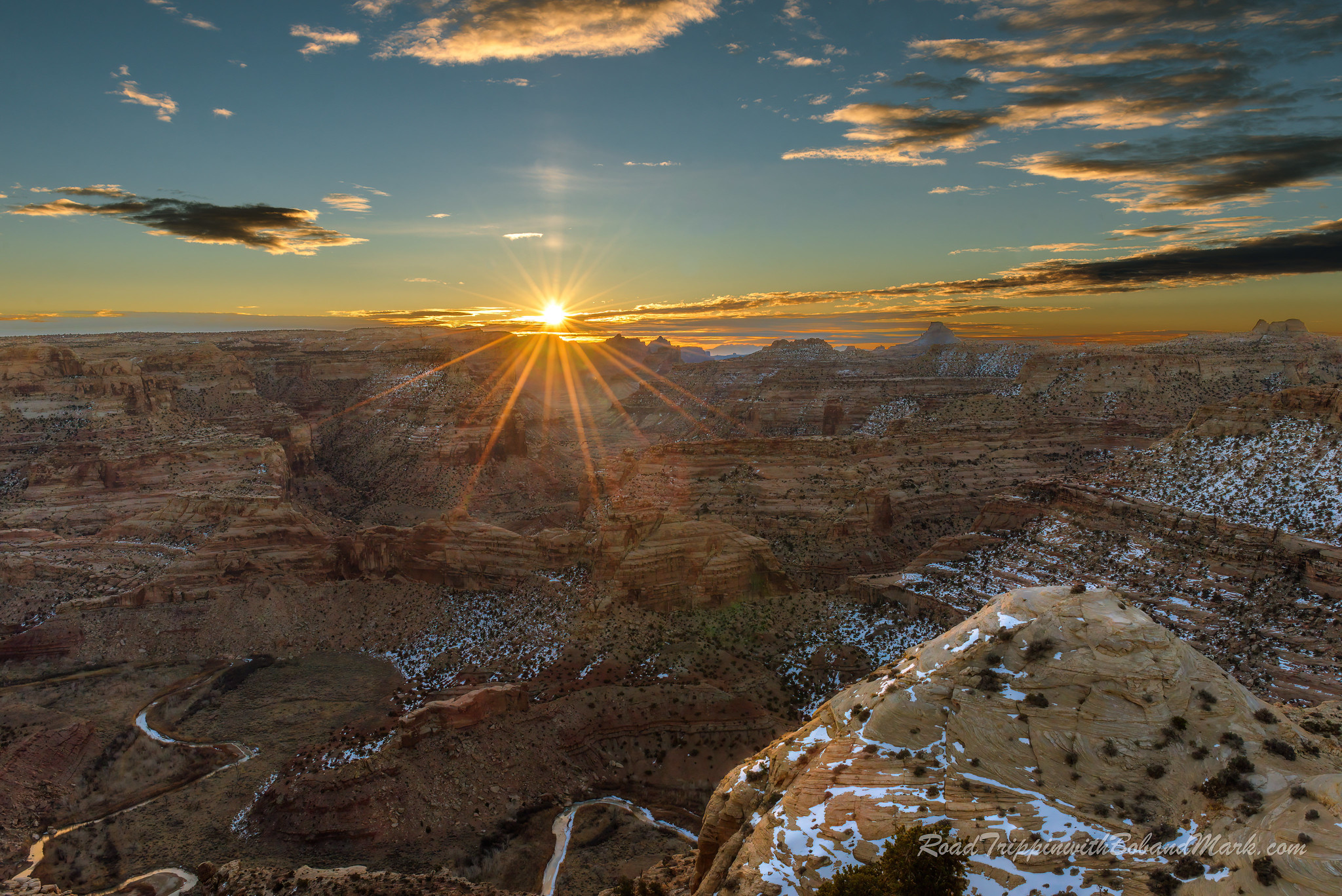 Sunrise Little Grand Canyon