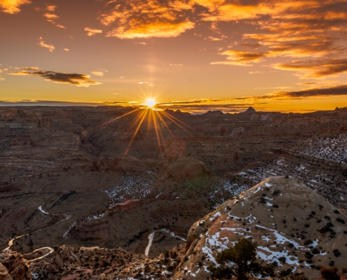 Sunrise Little Grand Canyon